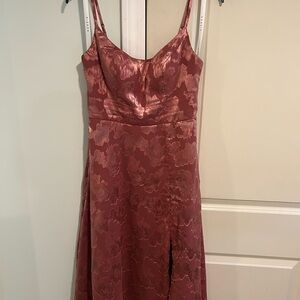 Azazie Atelier Terracotta Dress